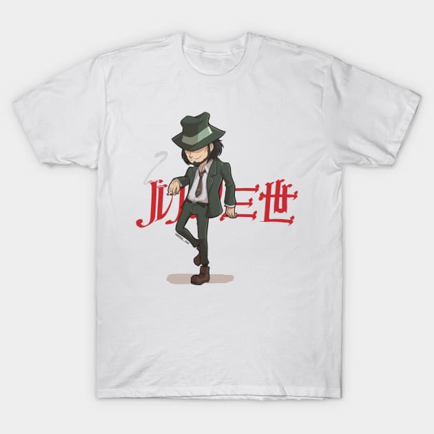 Jigen Daisuke - Lupin III T-Shirt by Hayde